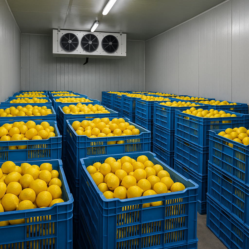 Lemon Storage in Cold Storage