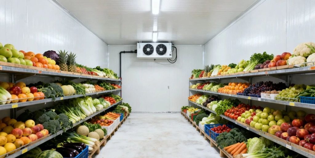 fresh fruits and vegetables