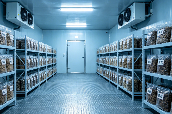 medicinal herbs cold storage