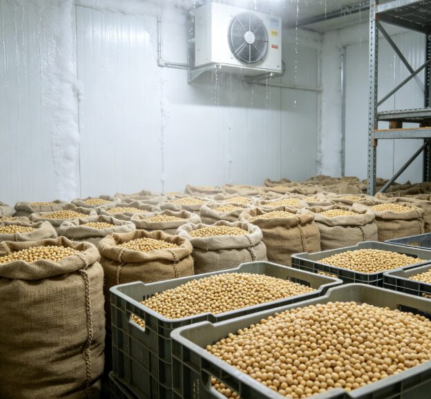 soybeans cold storage